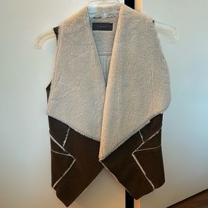 Blank NYC Sherpa Vest